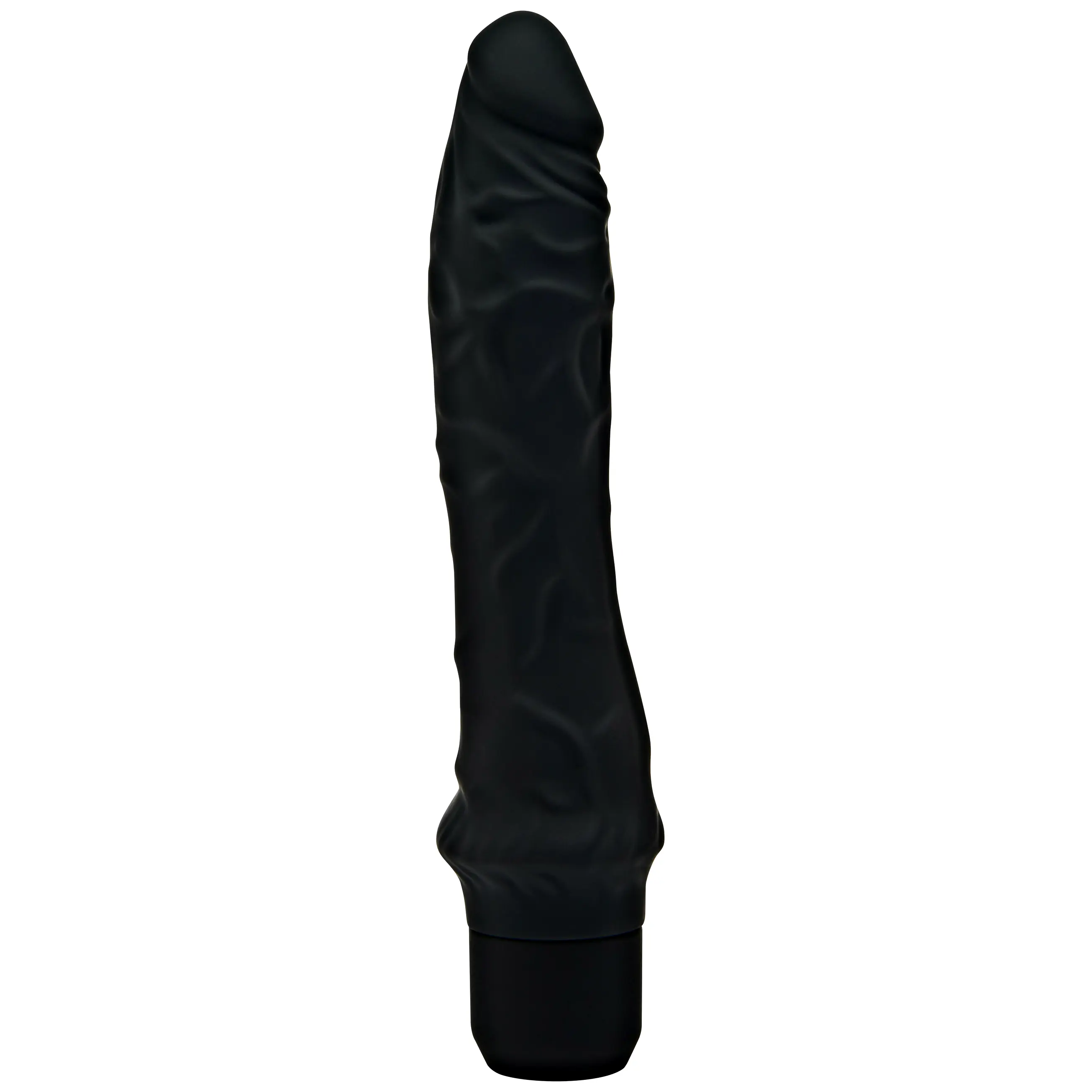 Veľký silikónový vibrátor čierny Large Get Real