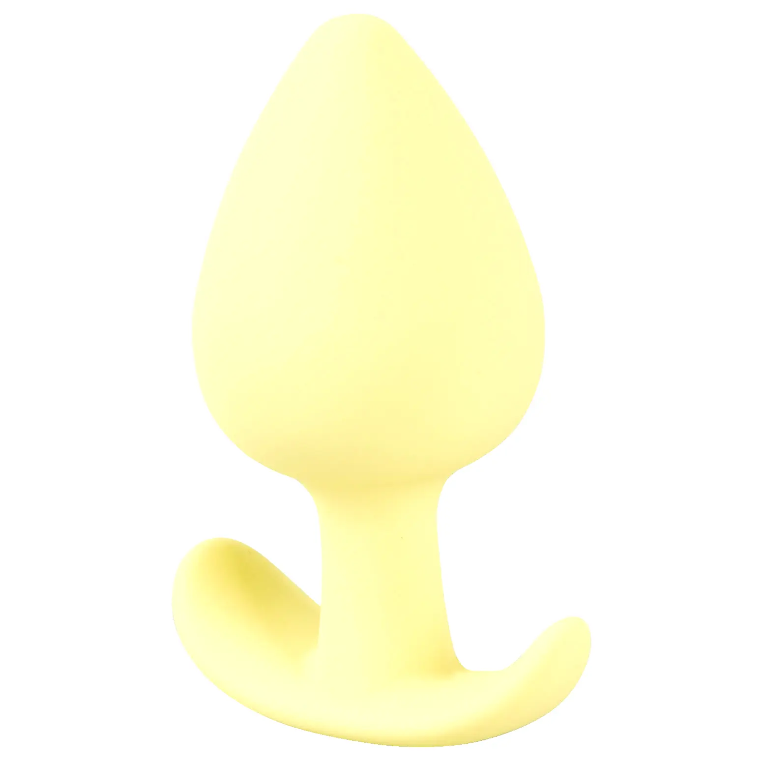 Široký silikónový kolík žltý Cuties Mini Plug