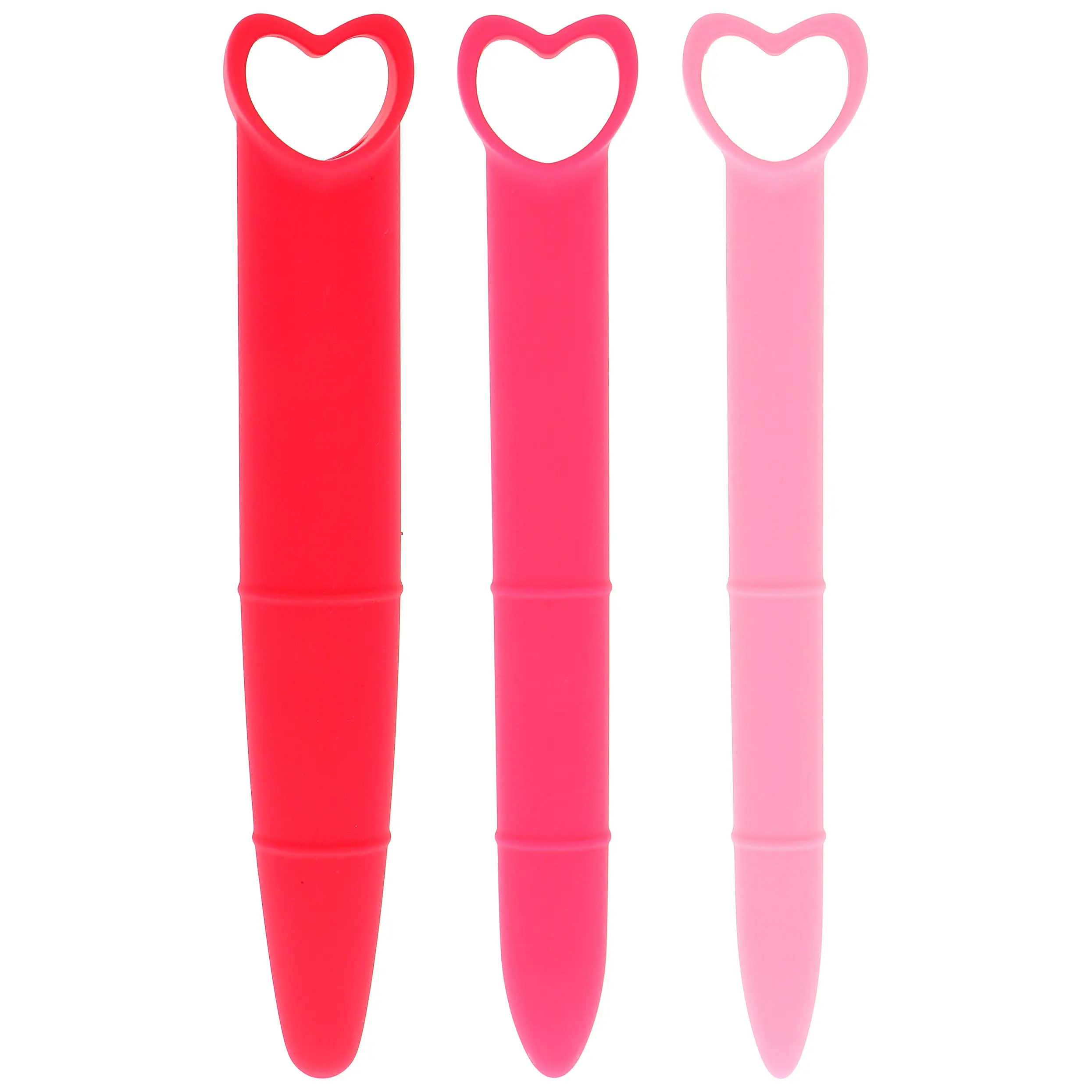 Dlhé silikónové vaginálne dilátory 3 ks Intimate Health