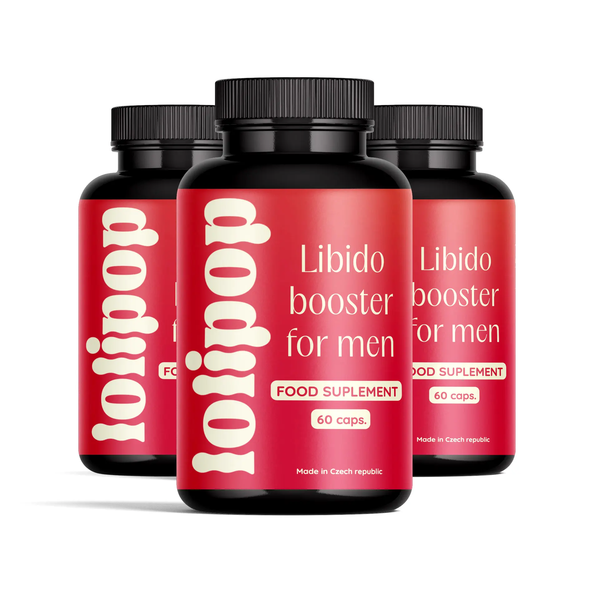 Libido Booster for Men kapsule na podporu libida pre mužov 180ks