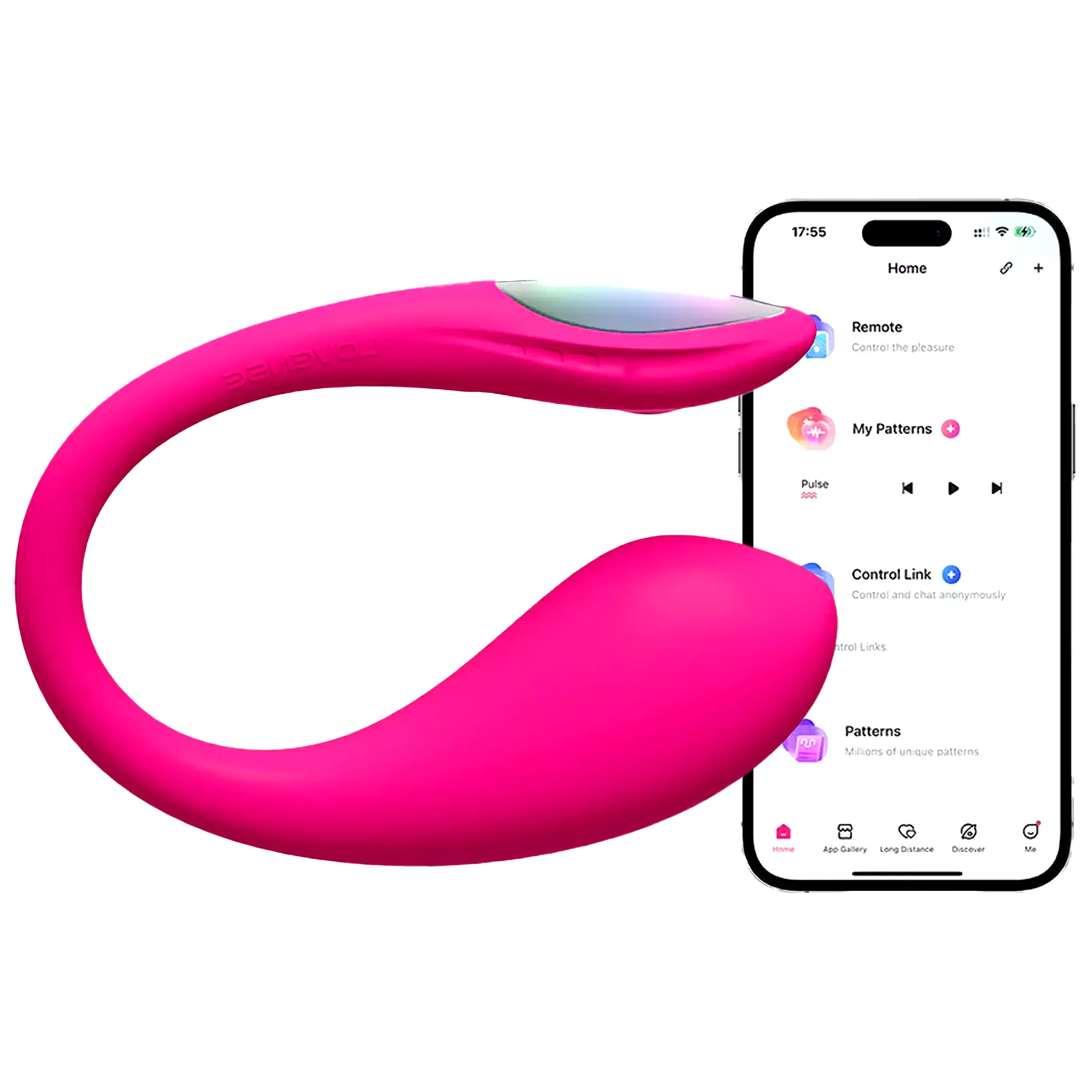 Nositeľné Smart mini vibračné vajíčko Lovense Lush Mini
