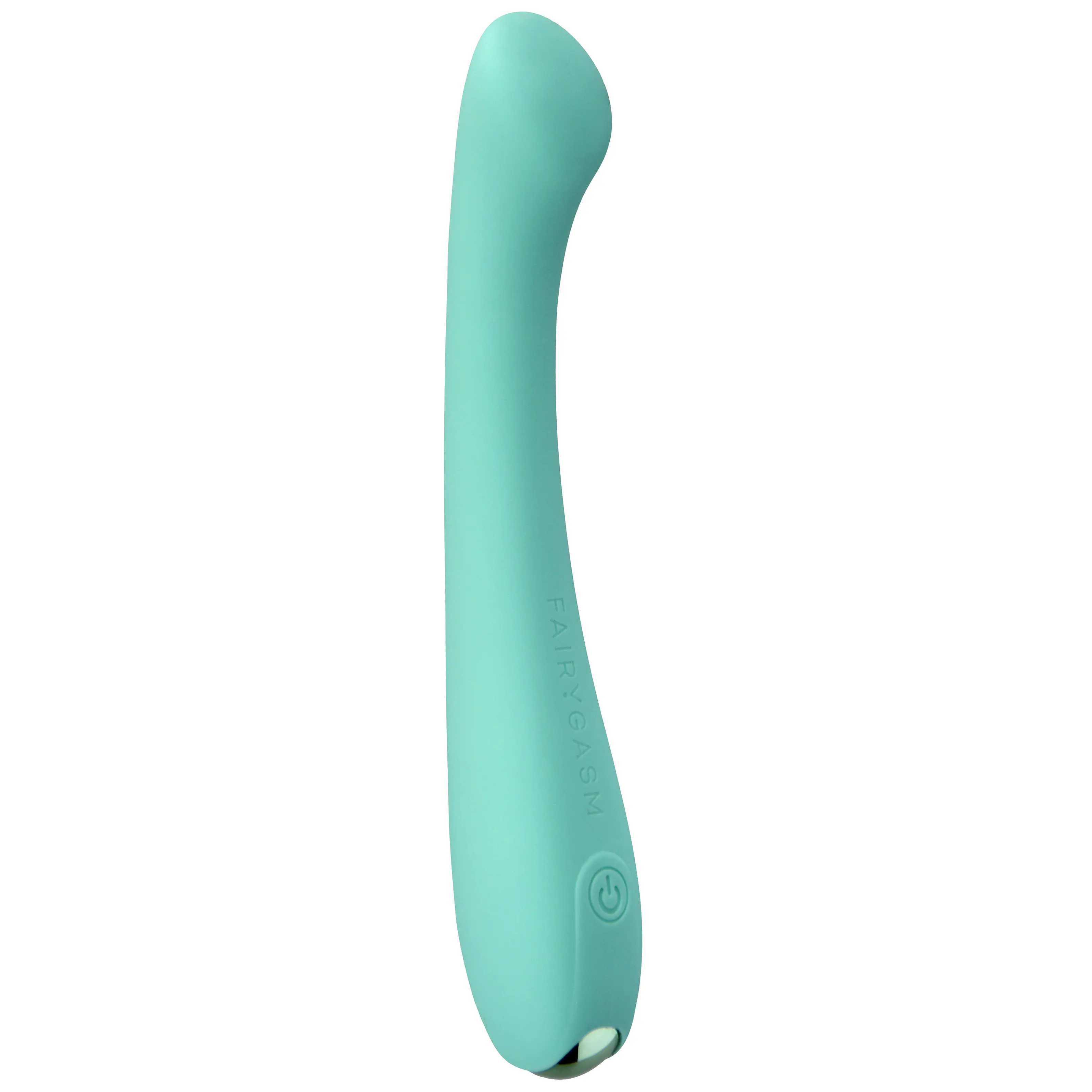 FairyGasm MerryWand nabíjateľný úzky vibrátor na bod G zelený