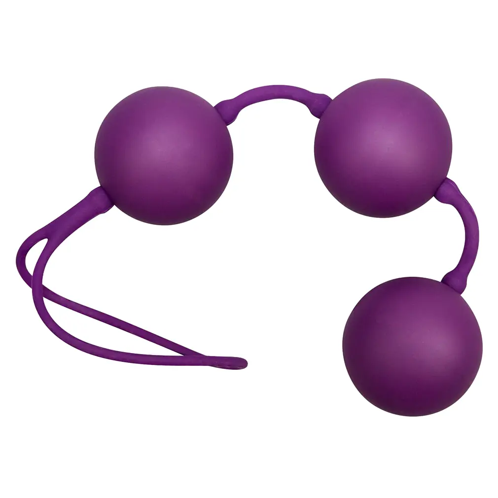 Purple Velvet Balls 3 zamatové guličky fialové