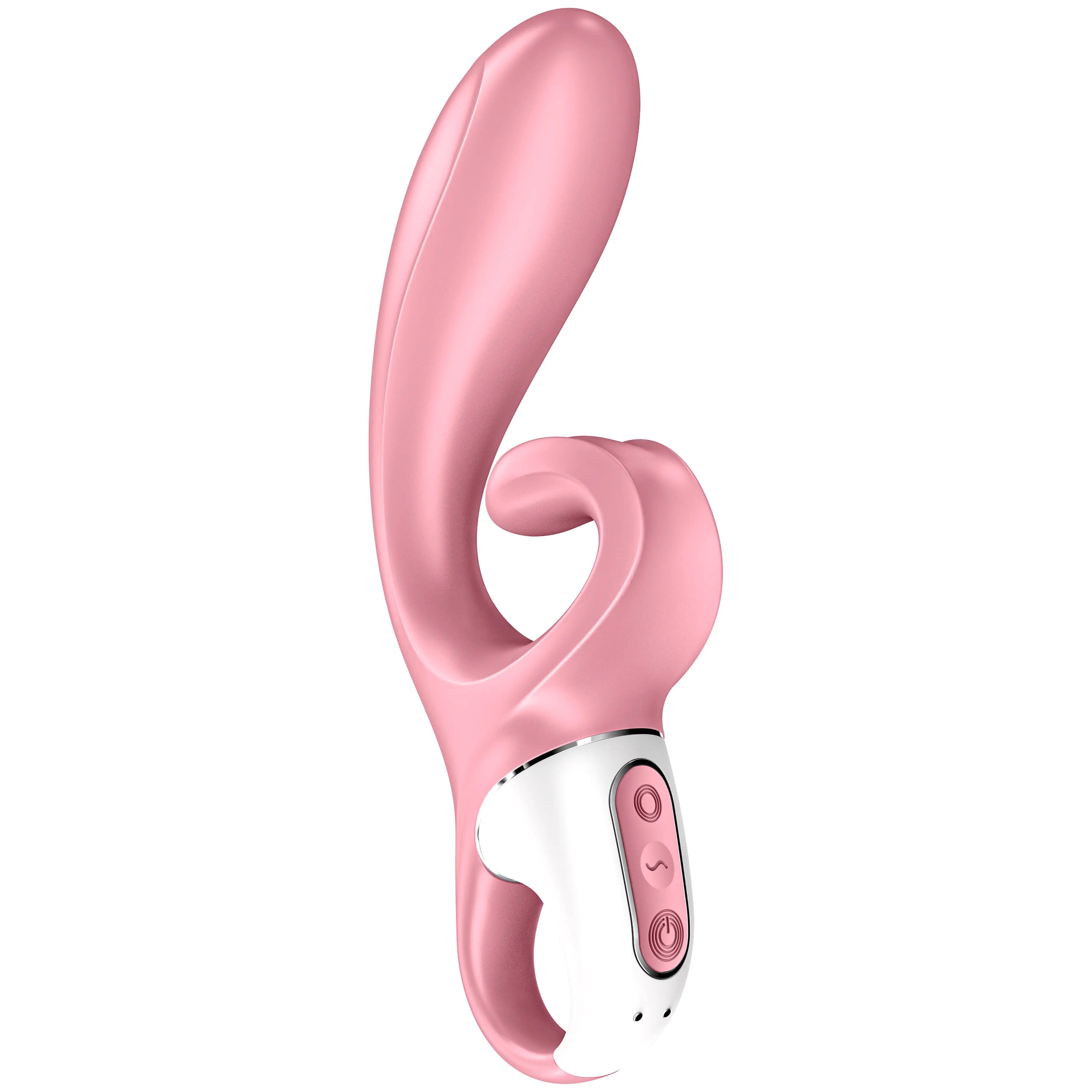 Satisfyer Hug Me flexibilný smart vibrátor na bod G a klitoris ružový