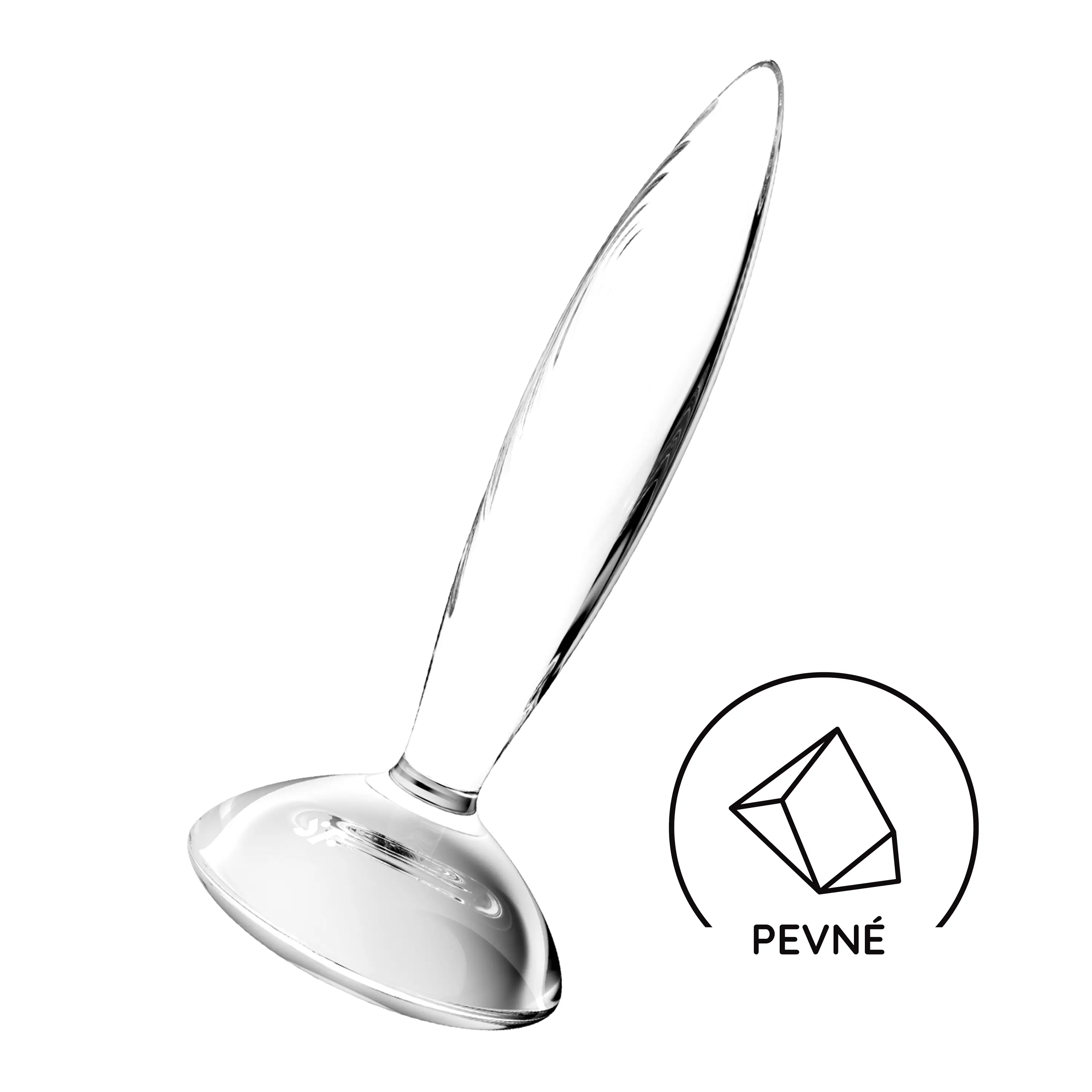 Satisfyer Sparkling Crystal sklenené dildo