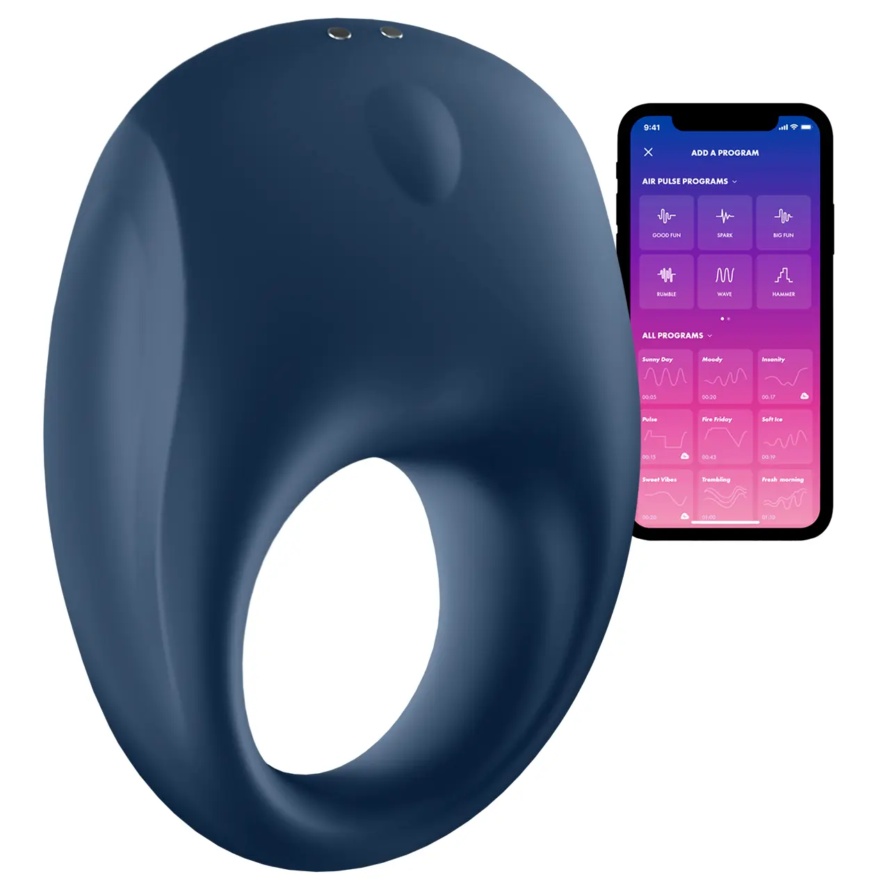 Satisfyer Strong One smart vibračný krúžok