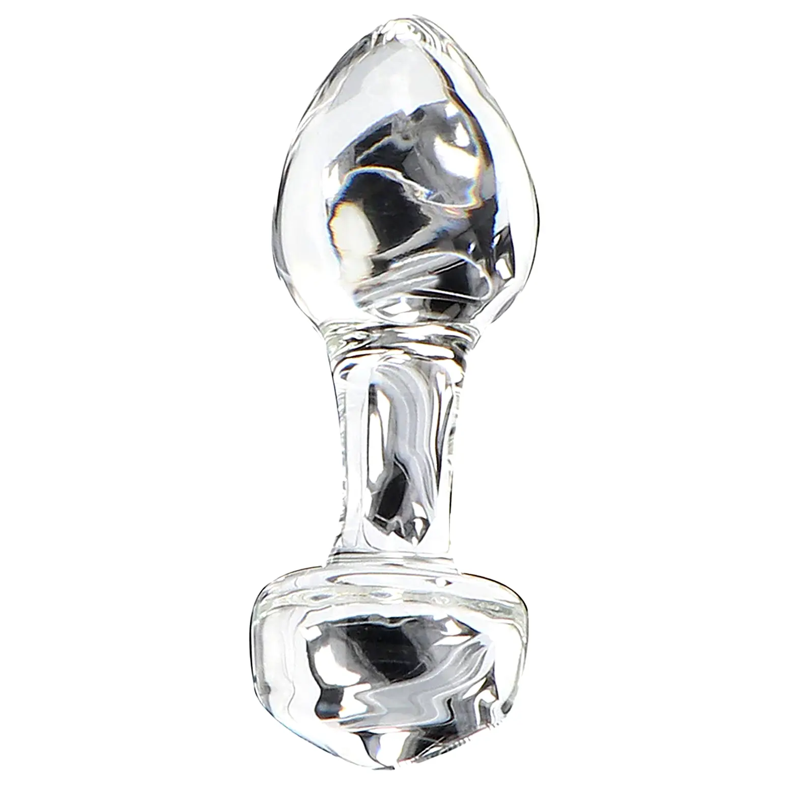 ToyJoy Glass Worxx Stargazer malý sklenený análny kolík