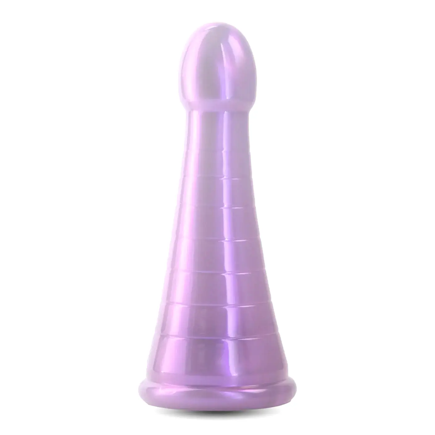 Široké dildo s postupným rozšírením Fantasia Phoenix fialová perleť