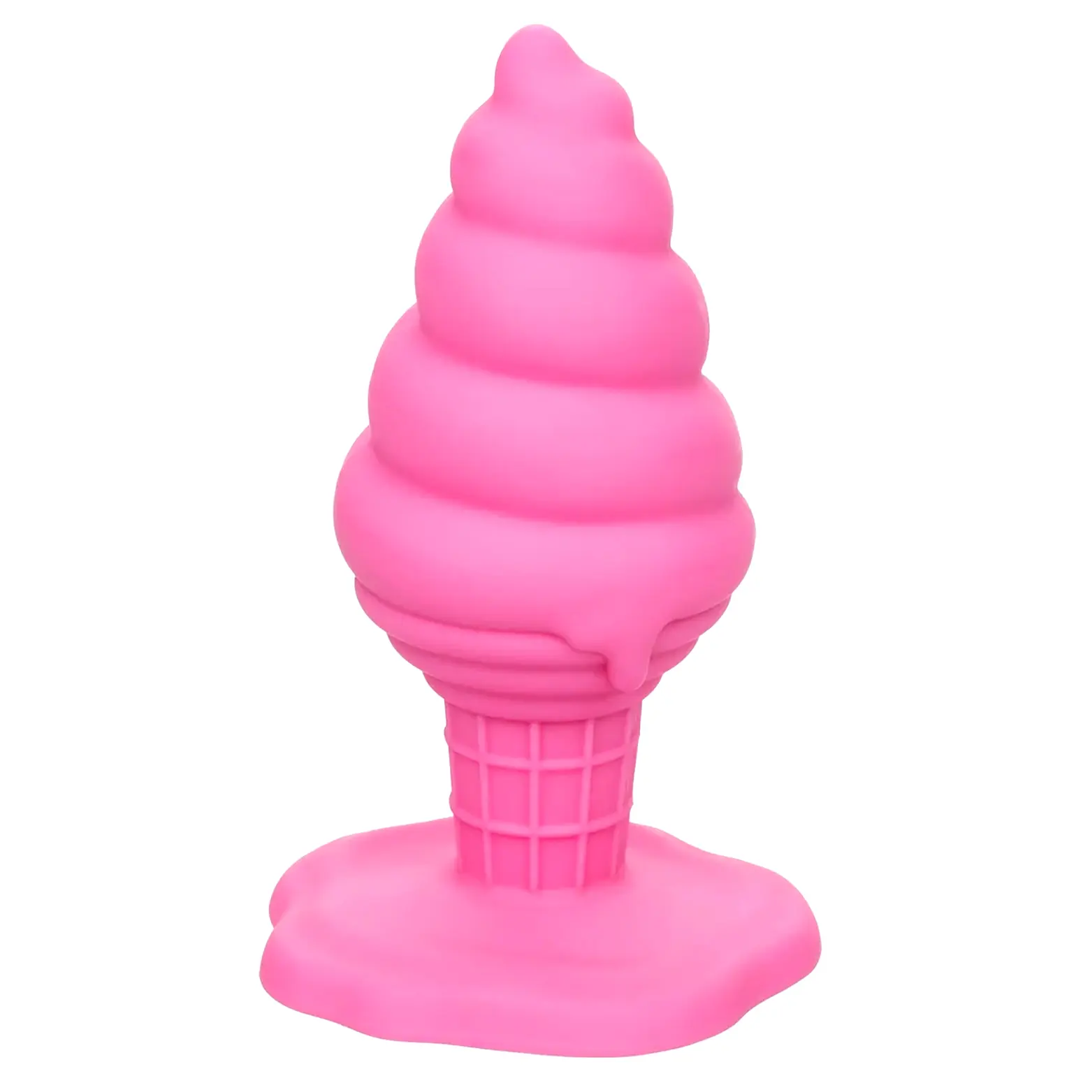 Špirálový análny kolík s prísavkou zmrzlina Ice Cream