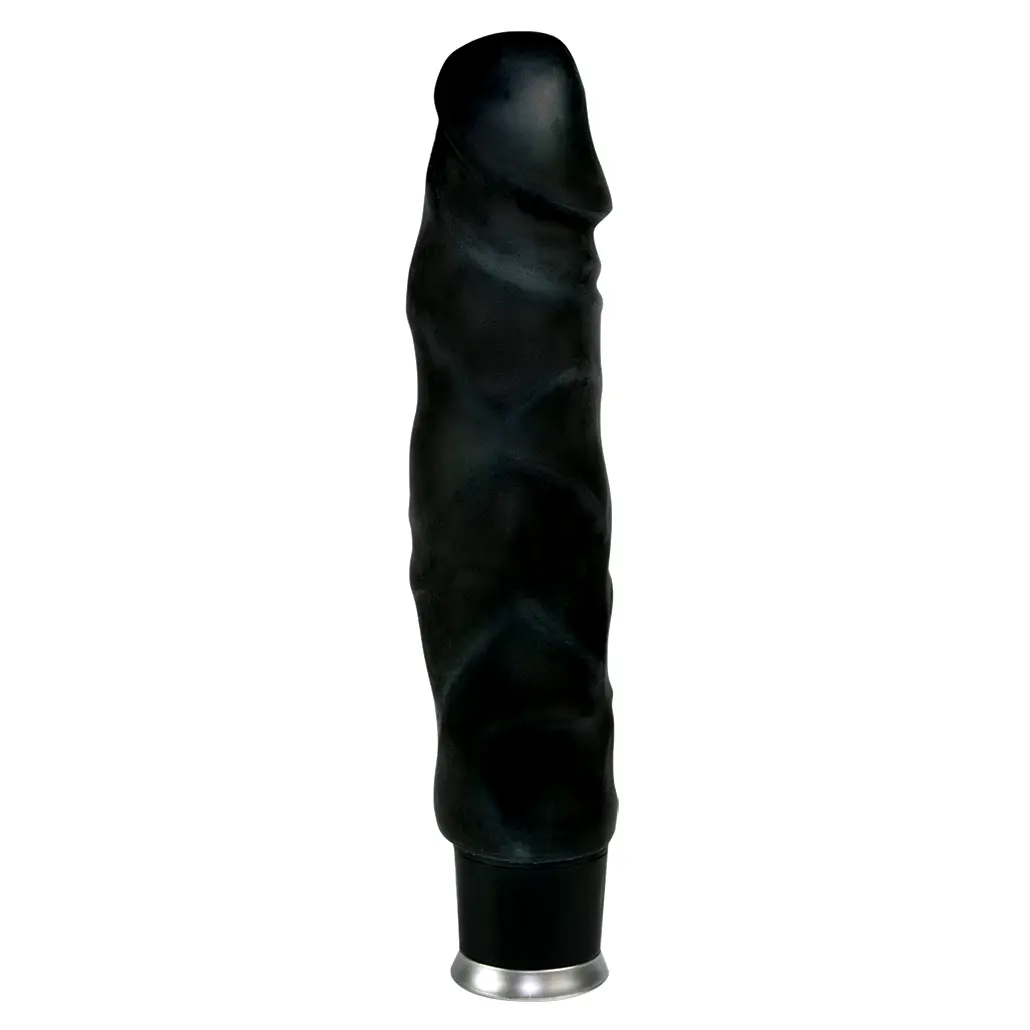 Ultra realistický veľký vibrátor Nature Skin Big Vibe čierny
