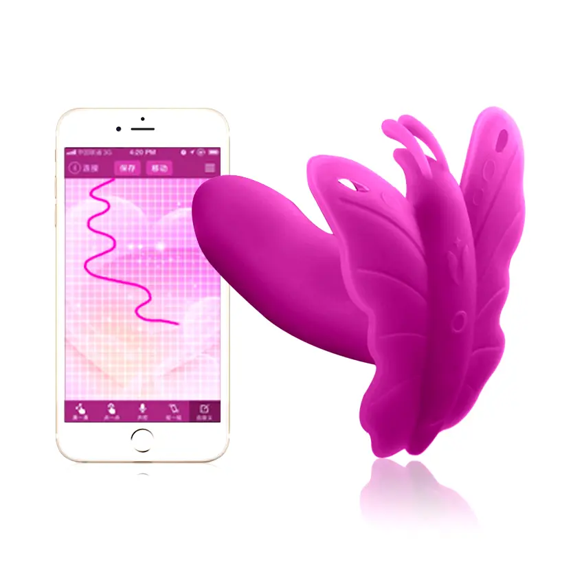 Lydia I Smart Butterfly G-spot vibrátor fialový
