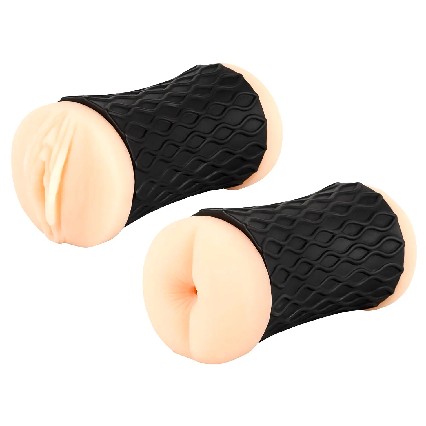 Nature Skin obojstranný masturbátor vagína a zadoček