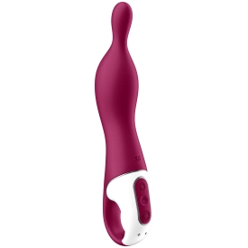 Satisfyer A-Mazing 1 vibrátor na bod A bordový