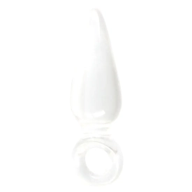 Anal Finger Plug stredne veľký kolík na prst číry