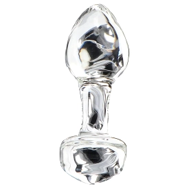 ToyJoy Glass Worxx Stargazer malý sklenený análny kolík