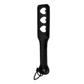 Dvojitá plácačka s vykrojenými srdiečkami Love Slapper Paddle