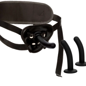 Calexotics Boundless strap-on sada s 3 dildami na stimuláciu prostaty