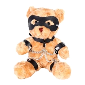 Charlie Chain Bondage Bear BDSM plyšový medvedík