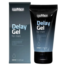 CoolMann Delay gél na oddialenie ejakulácie s chladivým efektom 40 ml