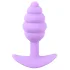 Stupňovitý silikónový kolík fialový Cuties Mini Plug