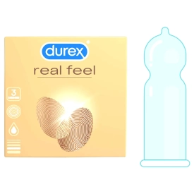 Durex Real Feel 3 ks – bezlatexové