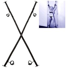 Putá na dvere v tvare X Sex Over The Door Cross Nocturnal