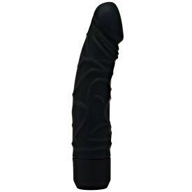Klasický realistický silikónový vibrátor Original Get Real čierny