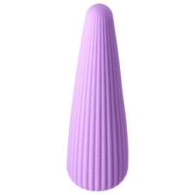 FairyGasm IcyCone kužeľový nabíjateľný vibrátor fialový