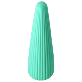 FairyGasm IcyCone kužeľový nabíjateľný vibrátor zelený