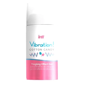 Vibration! brnivý stimulačný gél Cotton Candy 15 ml