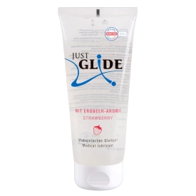 Just Glide Jahodový lubrikant 200 ml