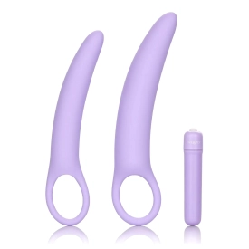 Vaginálne silikónové vibračné dilátory Isabelle Set 2 ks