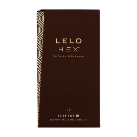 Lelo Hex Respect XL extra tenké kondómy 12 ks