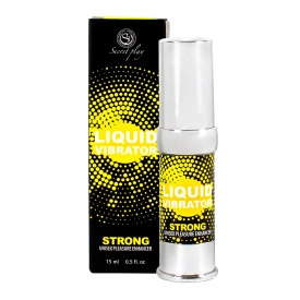 Liquid Vibrator Strong intenzívny vibračný stimulačný gél pre pár 15 ml