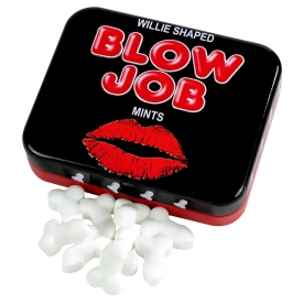 Mentolové cukríky Blow Job v tvare penisu