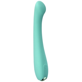 FairyGasm MerryWand nabíjateľný úzky vibrátor na bod G zelený
