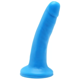Ohybný dong bez semenníkov 15 cm Happy Dicks 6 modrá