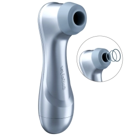 Klitorisový stimulátor s pulzačnými vlnami Satisfyer Pro 2 Gen 2 svetlomodrý