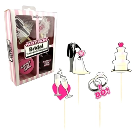 Party Picks Bridal – svadobné napichovátka 24 ks