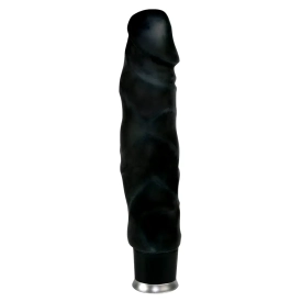 Ultra realistický veľký vibrátor Nature Skin Big Vibe čierny