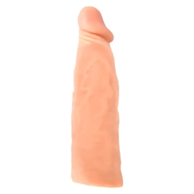 Dlhý predlžujúci a zhrubšujúci návlek na penis +3 cm Nature Skin