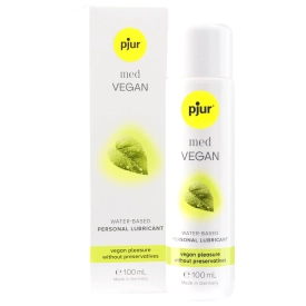 Lubrikant s vyrovnaným PH na citlivú sliznicu Pjur Med Vegan 100 ml