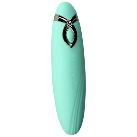 FairyGasm PleasureArrow pevný mini vibrátor zelený