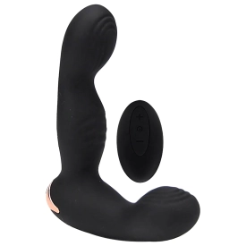Rev-Pro análny vibrátor na prostatu so stimulátorom perinea