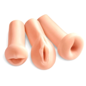 Sada masturbátorov All 3 Holes – vagína, ústa, zadoček