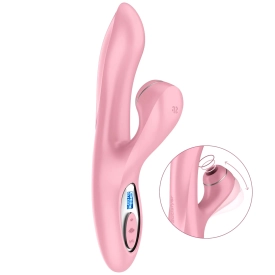 G-bod vibrátor s tlakovým stimulátorom klitorisu Pro G-spot Rabbit 2 ružový