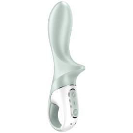 Satisfyer Air Pump Booty 3 análny nafukovací vibrátor zelený