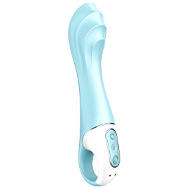 Satisfyer Air Pump Vibrator 5+ smart nafukovací vibrátor belasá