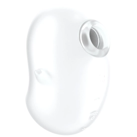 Satisfyer Cutie Ghost pulzačný a vibračný stimulátor biely