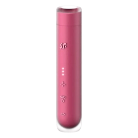 Satisfyer First Kiss pulzačný a vibračný stimulátor ružový
